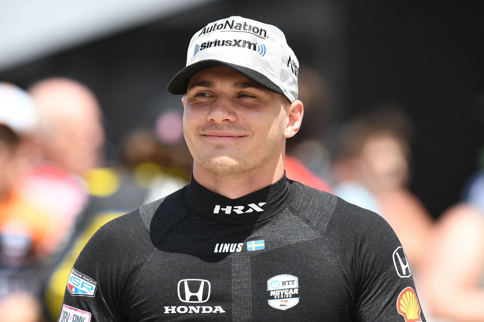 Linus Lundqvist at the 2024 NTT INDYCAR Series Gallagher Grand Prix - Source: Getty